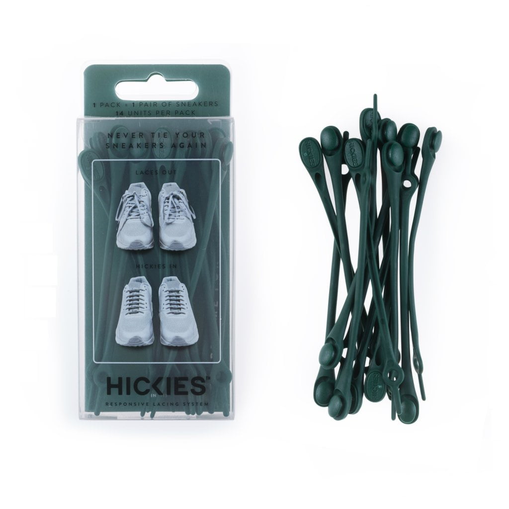 Hickies Shoe Lacing System Elastic Adjustable 14 Laces No Tie Slip On NEW 