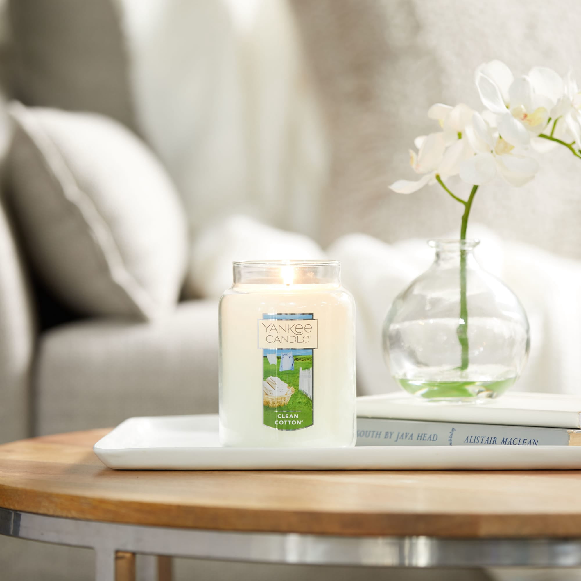Yankee Candle Clean Cotton Large Classic Jar Candle