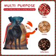 thumbnail image 7 of Fuzoiu Moonlit Night Sky Wolf Print Christmas Gift Bag,Burlap Gift Bag with Drawstring Closure & Hang Tag,Perfect for Holidays, Birthdays, and Special Occasions-Small, 7 of 7