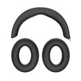 thumbnail image 1 of Soft Silicone Ear Pads Cushions for Headphones Earphones Complete with Headband Protective Cover Pad light gray, 1 of 4