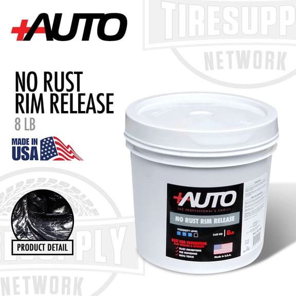 AUTO No Rust Rim Release - Thick Tire Mounting Lube - 8 lb