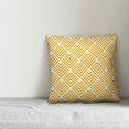 thumbnail image 2 of Creative Products Yellow Geometric Arrow 20x20 Spun Poly Pillow, 2 of 2