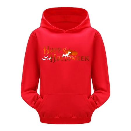 

Child Toddler Boys Girls Long Sleeve Cartoon Prints Warm Hoodie Pullover Tops Kids Sweat Halloween Toddler Clothes Womens Halloween Sweatshirt Family Matching Sweatshirts