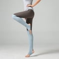 thumbnail image 2 of Wosthever 1 par de calentadores de piernas para mujer calcetines de pila de apariencia exquisita Suministros térmicos Azul agua profunda, 2 of 5