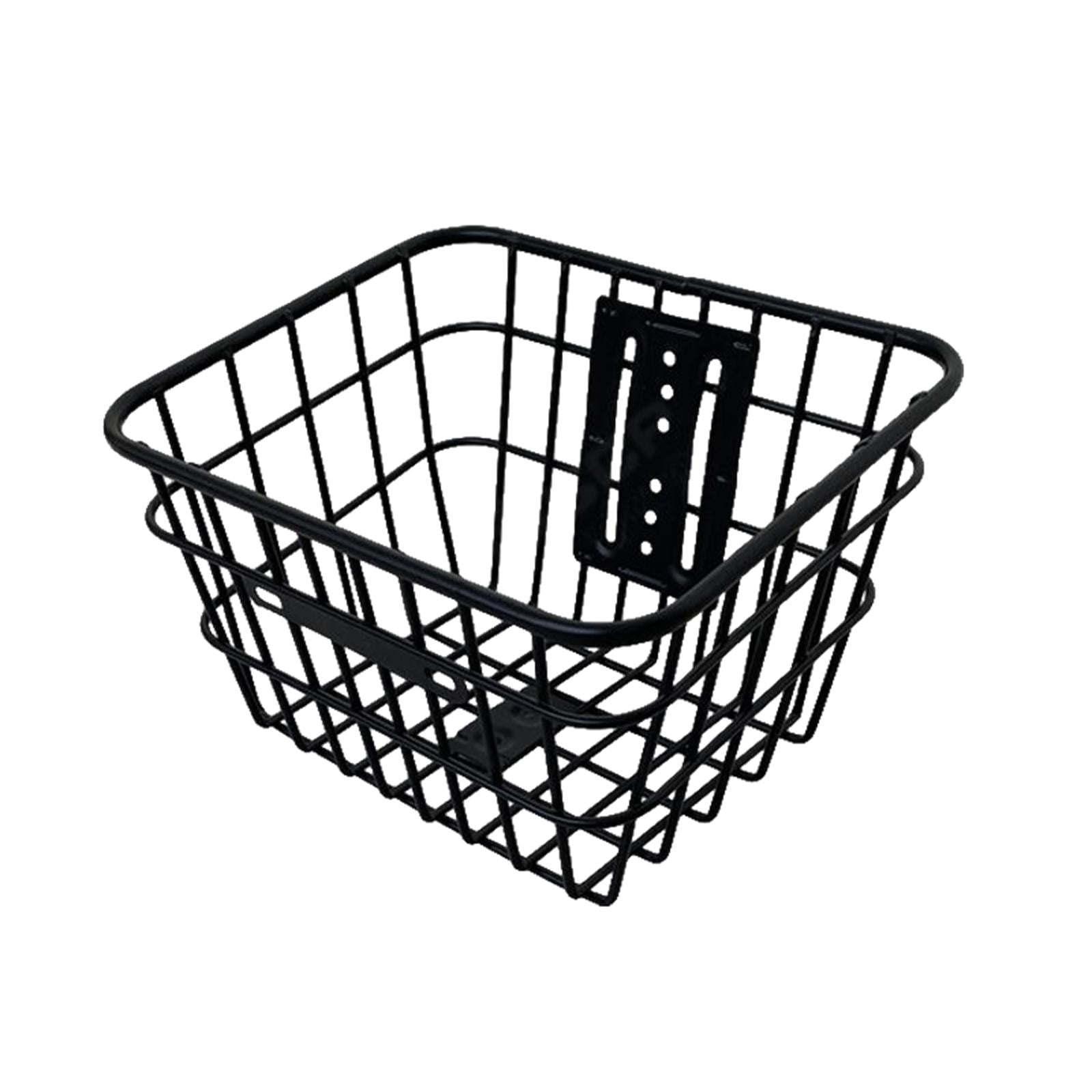 Hanging Basket Carryings Black Accessories Front Basket for Electric
