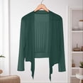 thumbnail image 2 of Cover Ups for Swimwear Women Open Front Long Sleeve Swimsuits Coverup Summer Lightweight Casual Tops Plus Size Fashion, 2 of 5