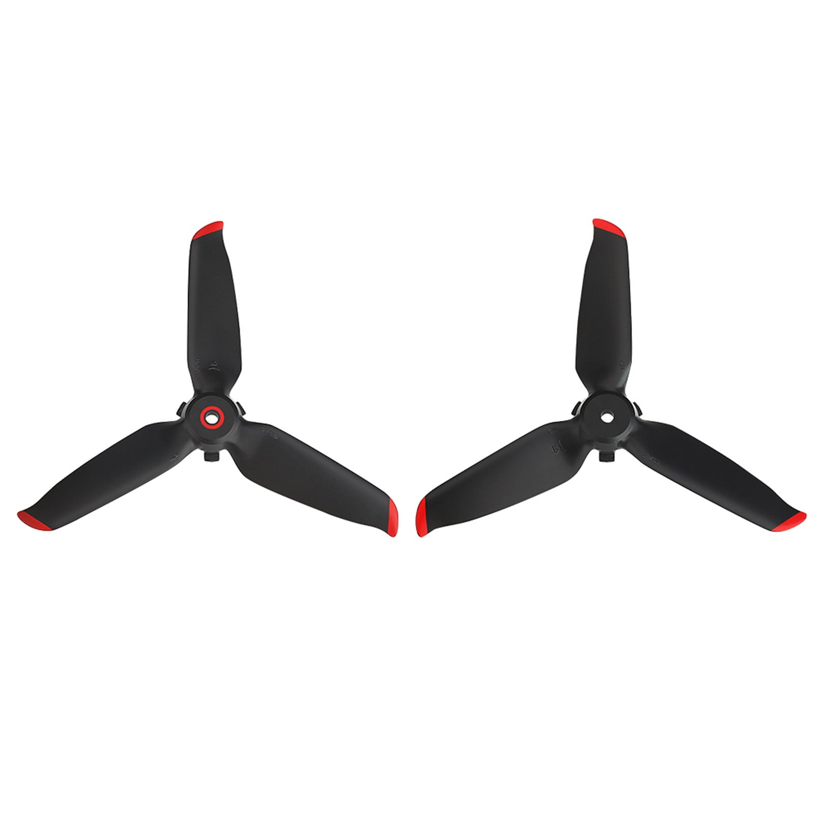 Upgraded Motors Main Propeller Cash Pack for Syma X11 X11C RC Quad Copter Quadrotor Drone Replacement Spare Parts CCW and CW with Gears Toy 4 Pcs White-Black 
