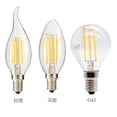 thumbnail image 4 of E14 LED Filament Bulb Retro Edison Glass Bulb for Home Ceilling Decoration C35/C35L/G45, 4 of 8