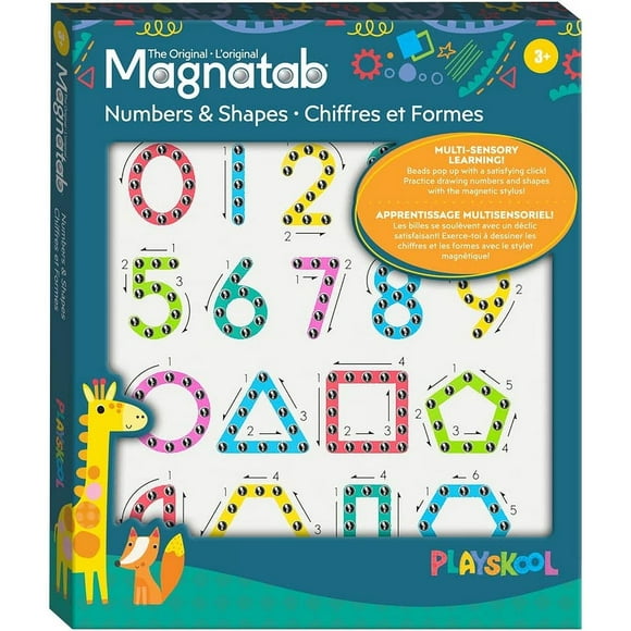 Play Monster - Playskool - Magnatab Numbers and Shapes