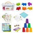 thumbnail image 1 of Toy Counting Sorting 60 Animales Tarjetas Cognición Coincidencia de Niños Matemáticas Manipulativos Juguetes Edad conjunto de leones, 1 of 9