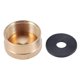 thumbnail image 1 of 8pcs Solid Brass Propane Bottle Caps Suitable For All 1lb Gas Refill Tank Cylinder Sealed Protect Ca, 1 of 5