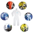 thumbnail image 4 of Overol De Protección Ropa De Protección Ropa De Protección Química Traje De Protección Líquida Ropa De Laboratorio MC2000T Antiestático Químico Ignífugo Líquido De, 4 of 8