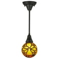 thumbnail image 2 of Meyda Tiffany 157348 Castle Butterfly 6" Wide Mini Pendant - Brown, 2 of 2
