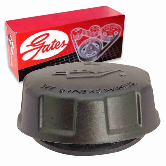 Gates Oil Filler Cap compatible with Volvo 940 2.3L L4 1991-1995