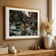 thumbnail image 4 of 1944 Bridge - Three Rivers California Photography Bridge Autumn Landscape Nature Scenic Rustic Unframed Wall Art Print 8 x 12 inches, 4 of 6
