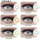thumbnail image 3 of AMARA - 1 par de lentes de contacto de color brillante de 3 tonos para ojos cosméticos lentes de ojos de color, 3 of 4