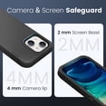 thumbnail image 2 of Compatible with iPhone 15 Case 6.1 Inch, iPhone 14 Case, Heavy Duty Defender 3-Layer Rugged Shockproof Drop Protective Cover Phone Cases Both for iPhone 13/14/15 (Black), 2 of 14