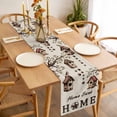 thumbnail image 3 of Sweet Home Table Runner 120 Inches Long Farmhouse Dress Scarves, Western Stars Bird Houses Farmhouse Retro Dining Tablerunner for Coffee Table/Kitchen Island/Party Décor, 13" x 120", 3 of 8