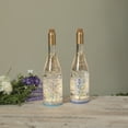 thumbnail image 3 of 12.5 Inch Lighted Spinning Water Globe Bottles with Gathered Greens Design and Timer Set of 2, 3 of 3