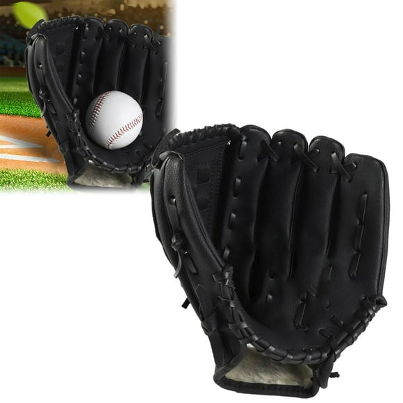 Huayishang Gloves Baseball Glove Kids/Youth/Adults Leather Softball Baseball Picher For Boys Girls Left Hand Baseball Glove Outdoor Sports Training Practice