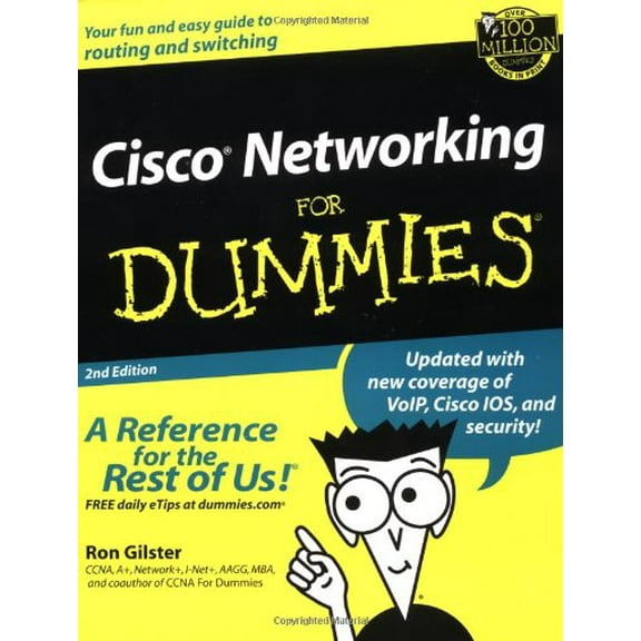 Pre-Owned Cisco Networking For Dummies Paperback