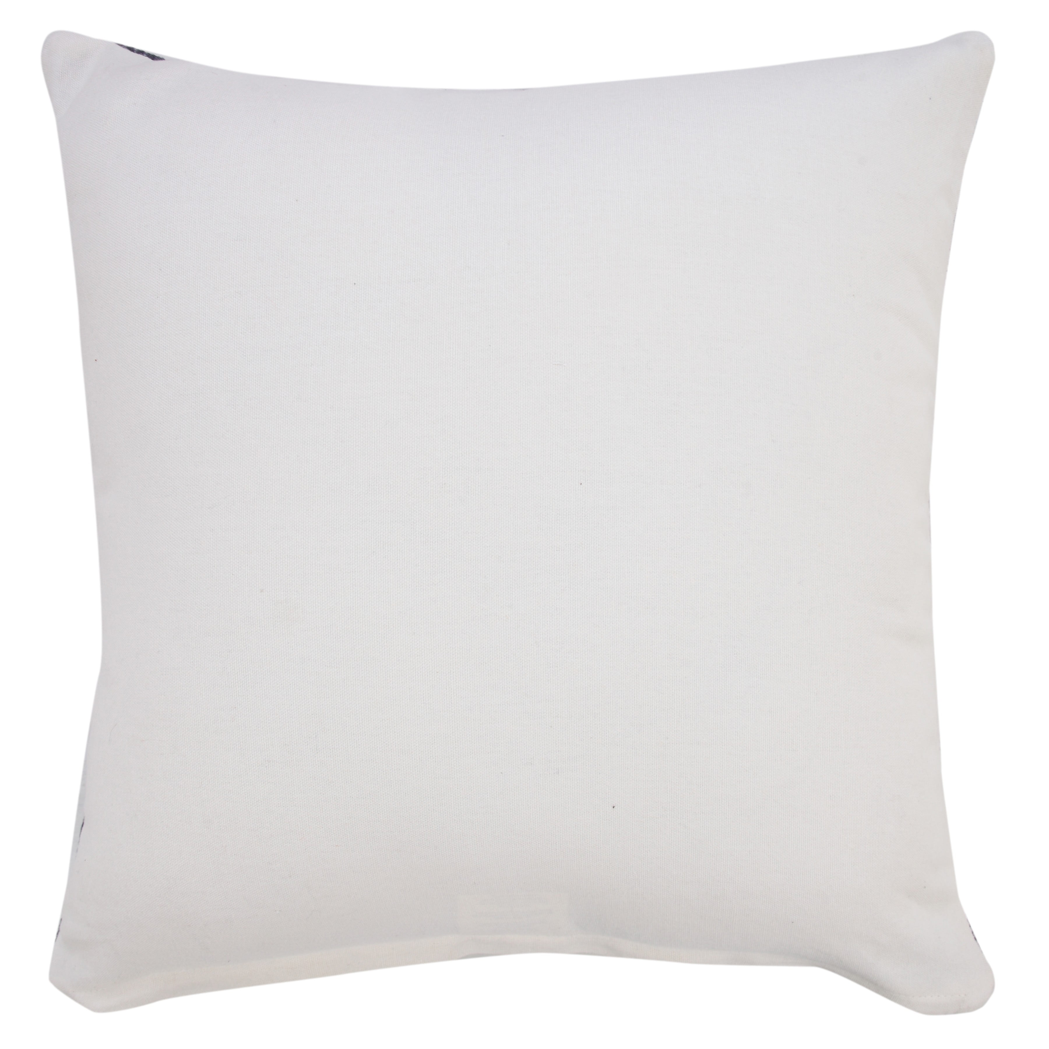 Harlow Hill 20" x 20" Blue Geometric Cotton Throw Pillow