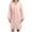 Pink, variant on Kimono Bathrobe for Women Soft Quick Dry Towel Robes with Bow Decorated Pockets Long Sleeve Mid Length Belt Front Sleepwear(Pink,One Size)