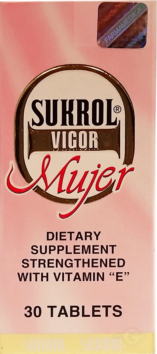 Sukrol Vigor Women 30 Tabs - tabletas Multivitaminicas para la Mujer (Pack of 1)