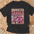 thumbnail image 3 of Monster Trucks Are My Jam Colorful Monster Truck TShirt, 3 of 6