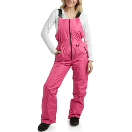 URBAN REPUBLIC Women's Insulated Snow Bib - Junior Fit Waterproof Winter Ski Overalls (Sizes: S-XL)