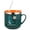 Green, variant on Stainless Steel Cartoon Milk Cup with Lid, Heat Insulating Drinking Cup, Leak Proof Water Juice Cup, Reusable Milk Cup, Cartoon Drink Tumbler, Food Grade Stainless Steel Sippy Cup for Home,Green