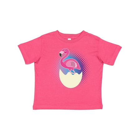 

Inktastic Easter for Girls Flamingo Egg Hatching Gift Toddler Toddler Girl T-Shirt