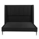 thumbnail image 2 of Recámara Queen Size Foss Negro con Cabecera + Base Cama Slim, 2 of 11