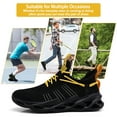 thumbnail image 5 of Mens Sport Running Walking Shoes Lightweight Breathable Fashion Sneakers Trail Athletic Shoes, 5 of 7