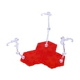 thumbnail image 3 of TISHITA Support de Support de Socle de Figurines Robustes pour Figurines de Modèle 1/144 Jouets Rouge Clair, 3 of 8