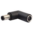 thumbnail image 1 of Adaptador de corriente conversor de 7,4 mm hembra a macho con ángulo de 90 grados para HP, 1 of 5