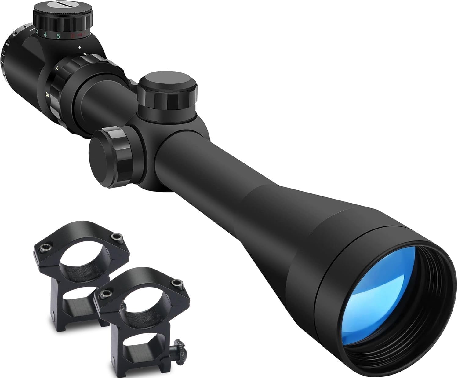 実物 Bushnell TROPHY ライフルスコープ 3-9x 40mm Bushnell Trophy Riflescope 3-9x40mm, Multi-X Reticle, 1