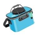 thumbnail image 2 of harayaa Foldable ing Bucket with Handles Folding Portable Protection Bucket blue, 2 of 9