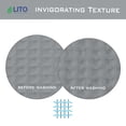 thumbnail image 4 of LITO Linen And Towel 100% Organic Cotton Waffle Bath Towels| Ultra Absorbent Fast Drying Soft Lightweight Towel| Premium Luxury Bath Sheet| Towel For Hotel, Travel| Glacier Grey| 28x55 inch| Pack Of 2, 4 of 5