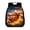 American Flag Rugby, variant on Rockstar T-Rex Print Kids Backpack for School Ages 5-9, Breathable Large Capacity Backpack, Lightweight Preschool Bookbag with Padded Shoulder for Travel