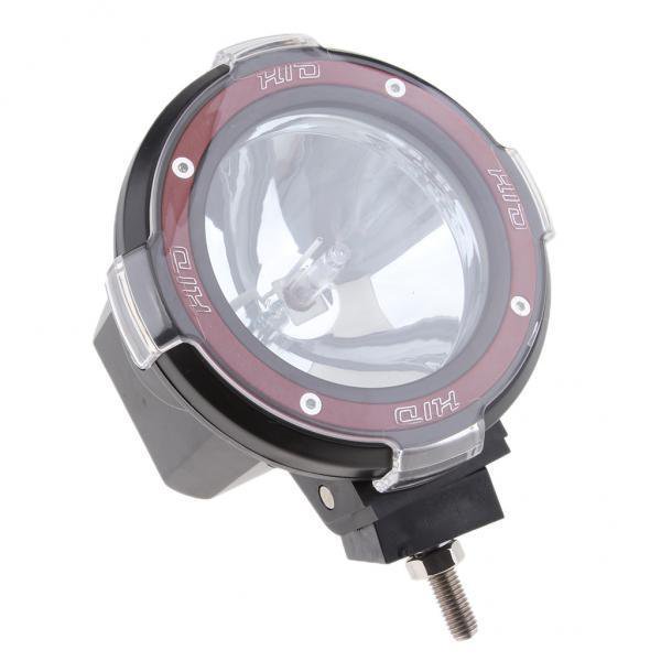 Luces de Conducción de Inundación HID Xenón 12V Camiones SUV Sharpla lámpara roja - Claro + roja 4 pulgadas