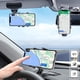 thumbnail image 2 of Soporte para teléfono de coche, espejo retrovisor multifuncional para salpicadero de coche con abrazadera de resorte ajustable de 360°, adecuado para teléfonos inteligentes de 3 a 7 pulgadas, 2 of 5