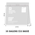 thumbnail image 2 of Bolsas de almacenamiento 24/7 BAGS XXL de 10 galones, paquete de 15, 2 of 6