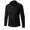 Black, variant on JTieacloth Pullover Casual Sweater Round Neck Half Zippered Men's Sweater Middle And Young Knitted Sweater Spring And Autumn Slim Fit Vertical Stripe Trend Bottom Sweater(Black)