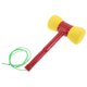 thumbnail image 2 of Martillo de plástico blando para golpear, mazo, juego interactivo, juguete para golpear topos, accesorios para niños pequeños., 2 of 6