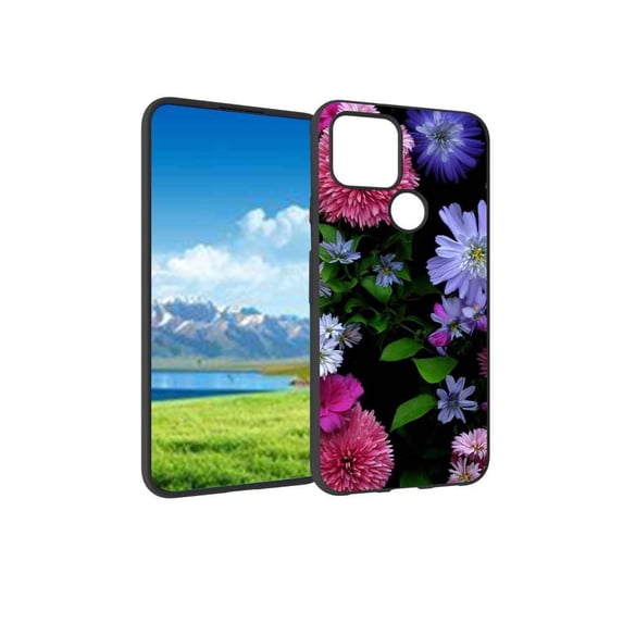 Compatible with Google Pixel 5(2020) Phone Case, Flowers-3 Case Men Women, Flexible Silicone Shockproof Case for Google Pixel 5(2020)