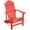Red, variant on GONICHA Adirondack Chair,All-Weather Poly Lumber Fire Pit Chair for Patio Garden,Red