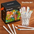 thumbnail image 4 of Shuttle Art 101 Colors Dual Tip Alcohol Based Art Markers, 4 of 10