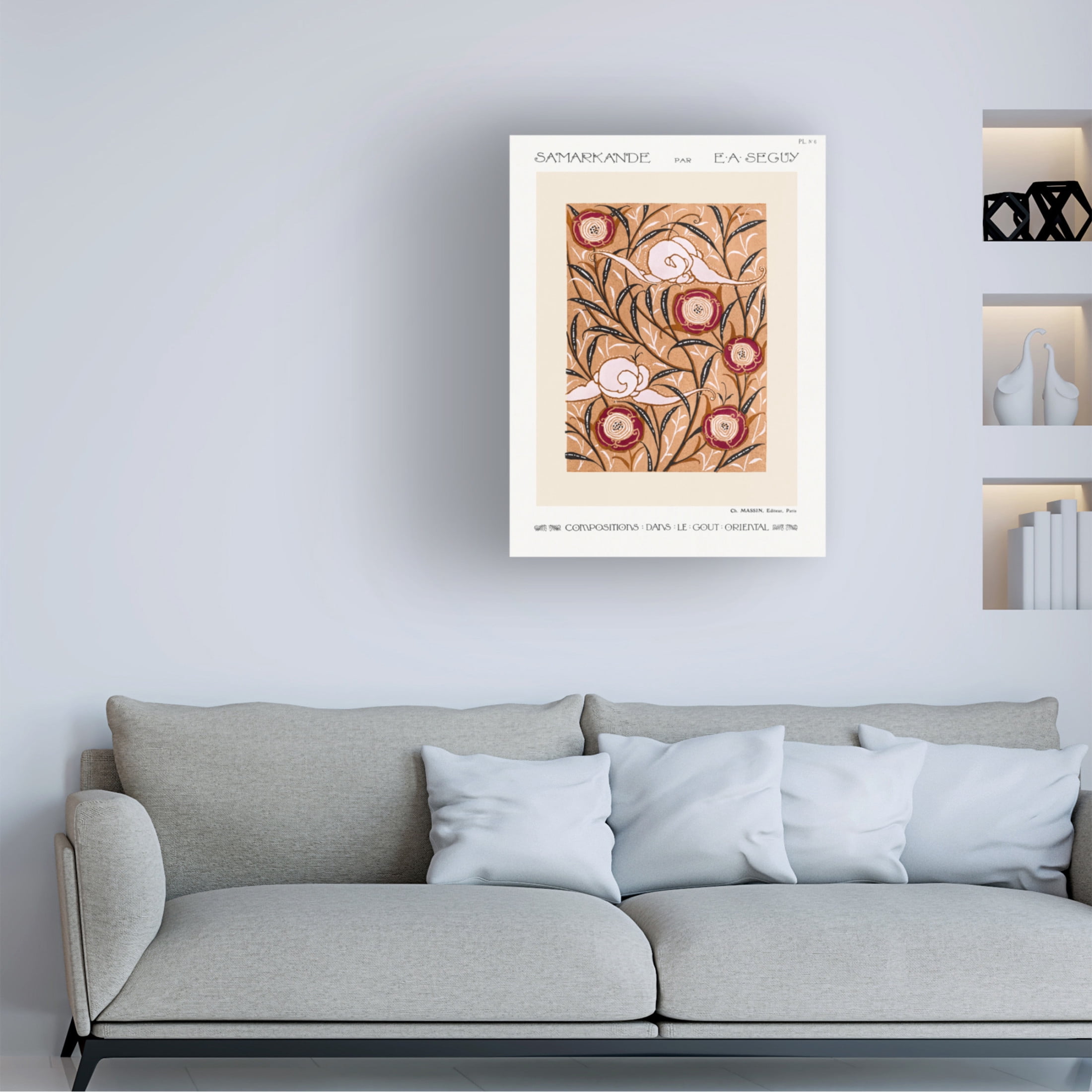 Trademark Fine Art Pictufy Samarkande 6 Canvas Wall Art