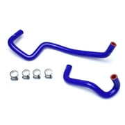 HPS Blue Silicone Heater Hose For 2003-2009 GX470 4.7L V8 Left Hand Drive